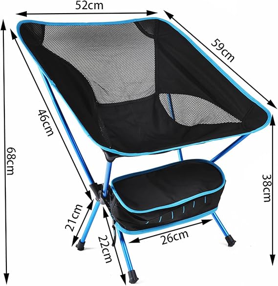 Chaise de camping ultra-légère